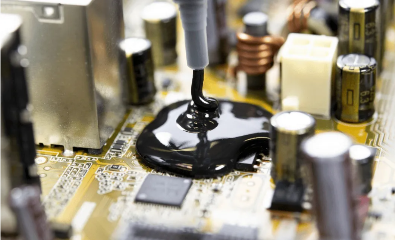 PCB板室温硅胶固化不良分析：松香污染导致催化剂中毒